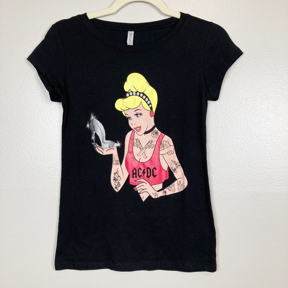 Tops - 🌺 CINDERELLA • Tattoo Punk Design T-Shirt